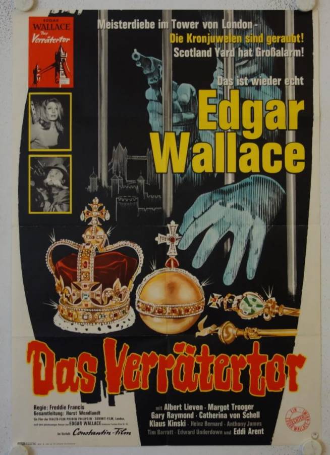 Traitors Gate original release german movie poster